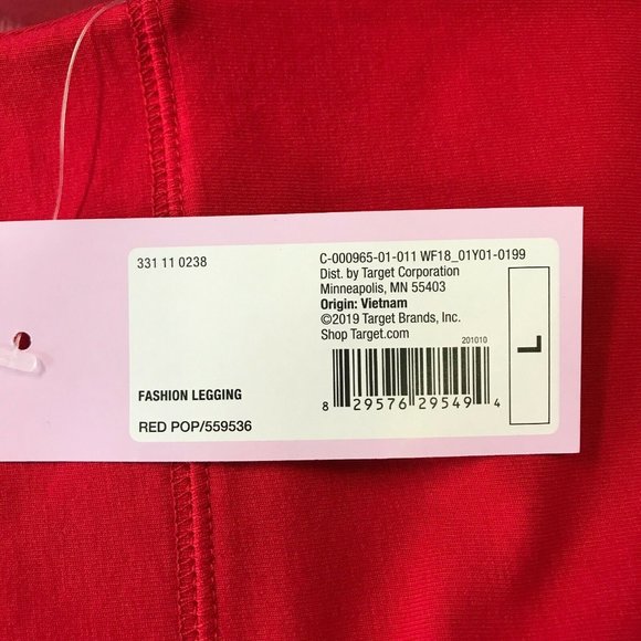 Wild Fable Womens High Rise Stretch Pop Fashion Red Skinny Leggings Choose Size - Picture 8 of 11